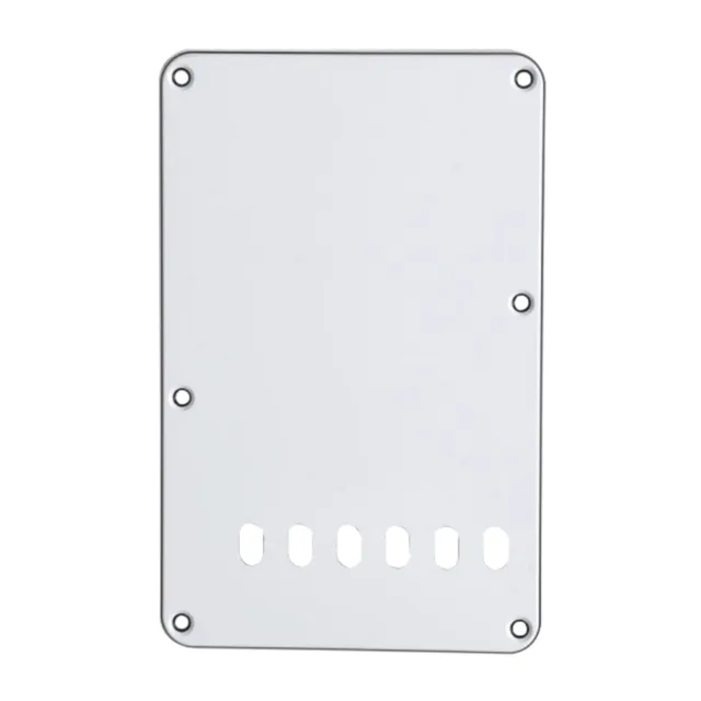 Göldo Tremolo Backplate 3-ply Weiß PLT4W - Gitarren Ersatzteil