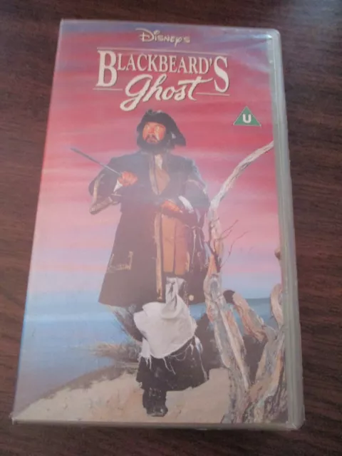 DISNEY BLACKBEARDS GHOST - Black Beards Ghost Blackbeard's VHS Video
