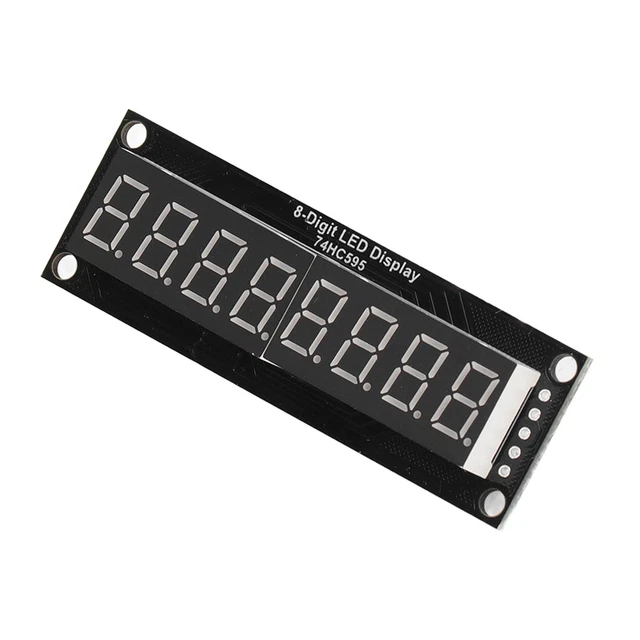 Module 'affichage Numérique LED 8 Chiffres 7 Segments Décimal 0.36in