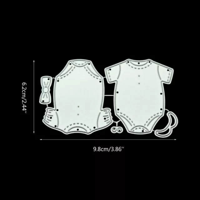 Baby Clothes Metal Cutting Dies for DIY Card Making Journaling Decorations 3