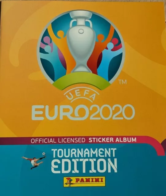 Panini Euro EM 2020 Tournament 2021 Sticker Einzelsticker 459-678 zum aussuchen