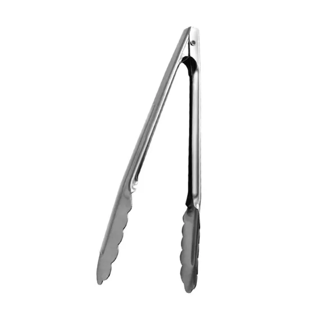 Kitchen Food Tongs Heavy Duty Stainless Steel Tongs Set 12 and 9(4  Count/Pack)