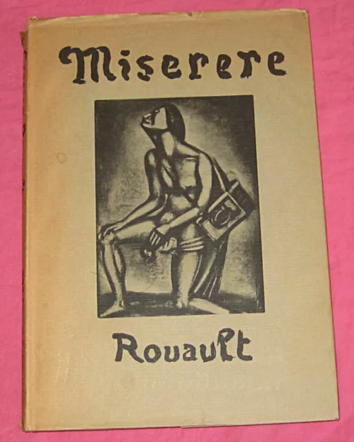 Miserere. Rouault. Abbé Morel. L'étoile filante. Seuil. 1948.