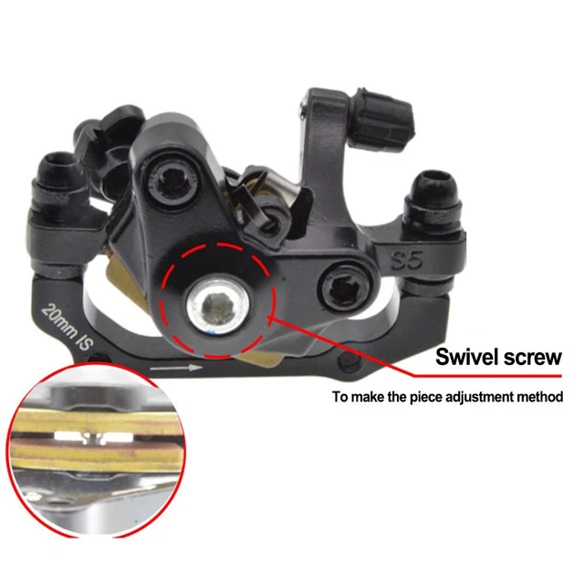 Étrier de frein avec plaquettes TEKNIX type origine pour scooter V-CLIC, scooter chinois GY6
