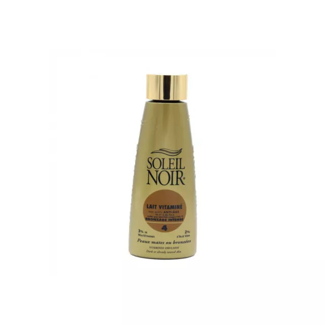 Soleil Noir Lait Vitaminé SPF4 150Ml