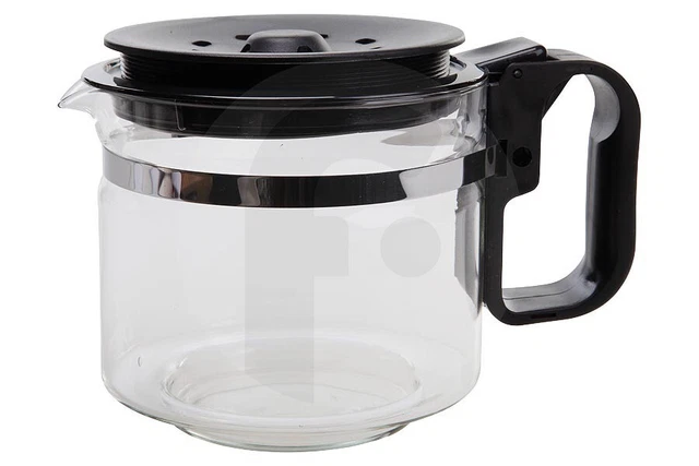 WPRO Kaffeekanne (für 12/15 Tassen -Schwarz-) für Kaffeemaschine 484000000317,