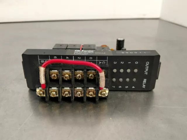 GE FANUC IC610MDL180A Relay Output Module 8 Circuits                          3F