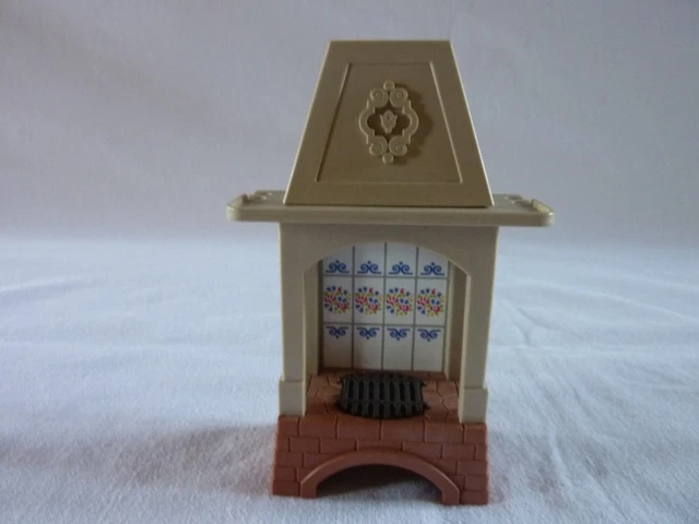 Playmobil moyen-âge - Cheminée Steck - Château médiéval 3666