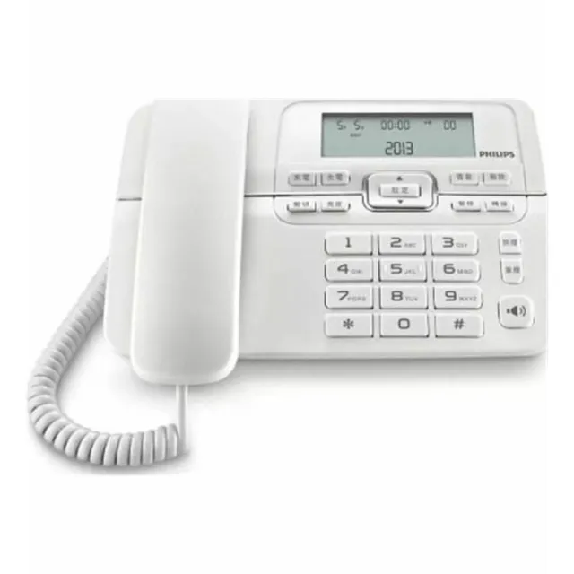 Telefono fisso Philips M20W/00 bianco cablato telefono cordino