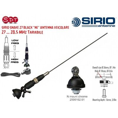 27 … 28.5 MHZ Etalon ETALON Sirio Turbo 1000 Blue Ligne Antenne Transmettre 