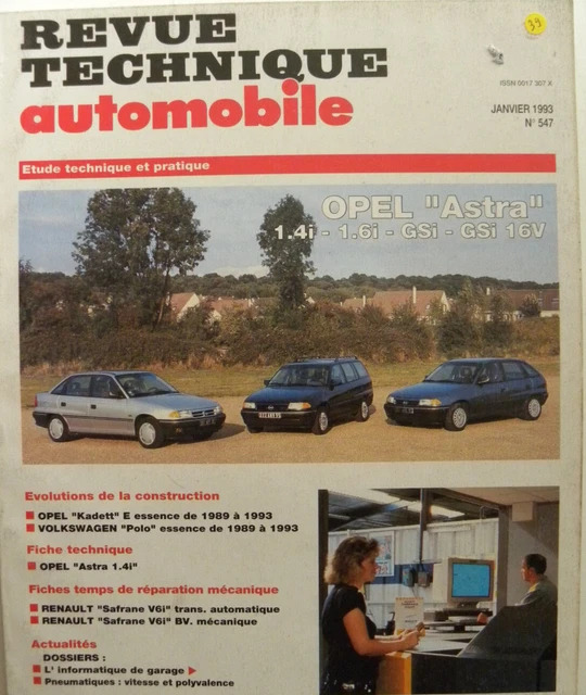 Revue Technique RTA 699 Pour Opel Astra CDTi (à Partir D'Avril 2004) - Occasion