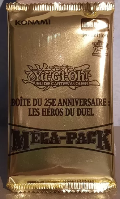 Booster YuGiOh! Mega Pack 2023 Les Héros du Duel scellé FR