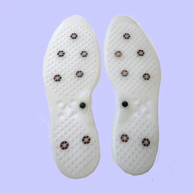 Zapatos de acupresión plantilla corte magnético masaje de pies terapia degradación del dolor