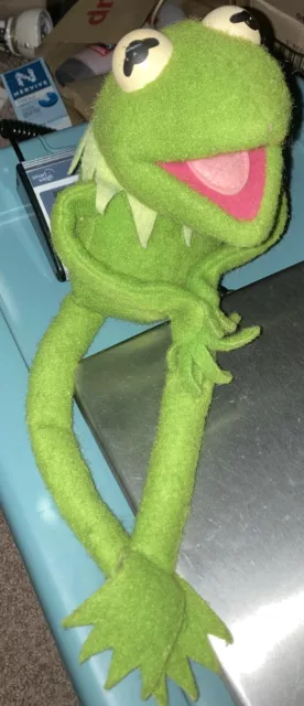 Vintage 1976 Fisher Price #850 Kermit the Frog 18” Stuffed Plush Doll Jim Henson