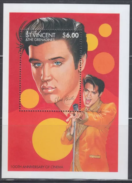 ST VINCENT GRANADINES Sc # 2211 MNH S/S ELVIS PRESLEY