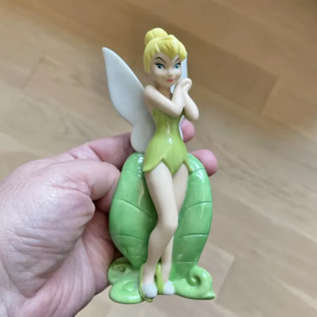 Disney Store Exclusive Porcelain  Tinker Bell Figurine 6” Tall