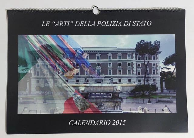 24650 Calendario - Le arti della Polizia di Stato 2015