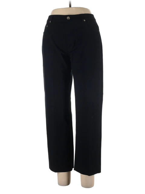 Womyn Women Black Dress Pants 10
