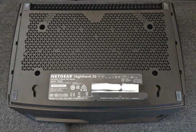 Netgear Nighthawk X6 R8000 Gigabit WLAN Router, AC3200, Tomato DD-WRT OpenWRT 6