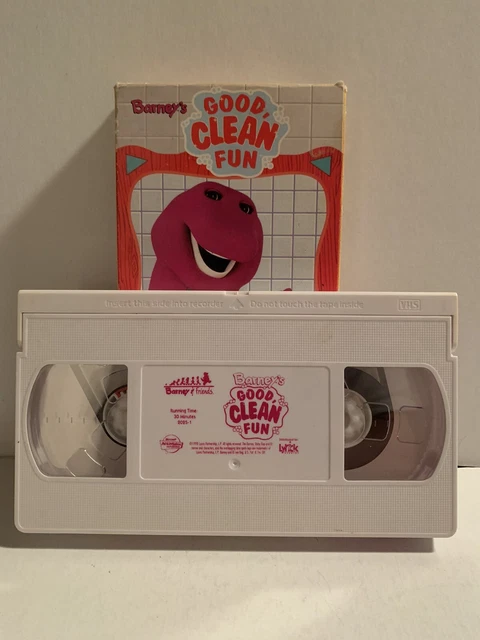 Barney Barney S Good Clean Fun Vhs 1998 5 96 Picclick Uk Barney Barney S Good Clean Fun Vhs 1998 5 96 Picclick Uk