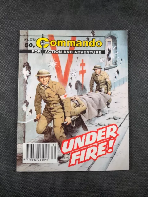 Commando Comic Issue Number 2752 Under Fire!