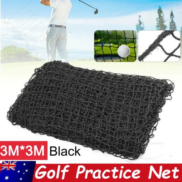 3M*3M Golf Practice Net Training Heavy Duty Impact Netting For Golfer Outdoor AU