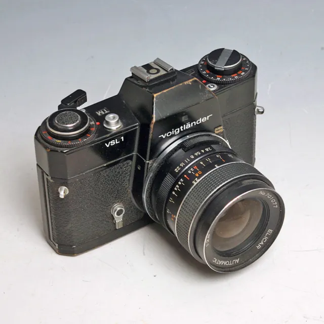 ♦ Fotocamera reflex VOIGTLANDER VSL 1 con ELICAR 35/2.8 - 1970