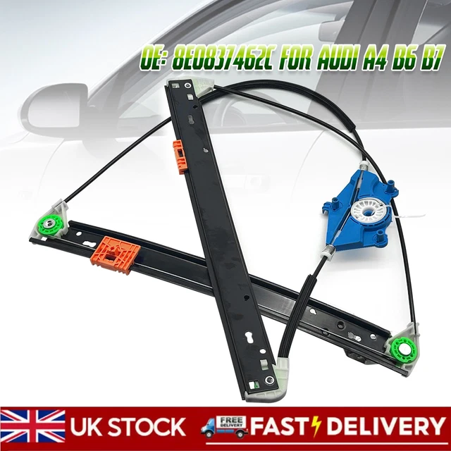 For Audi A4 B6 B7 2000-2008 Front Right Drivers Side Electric Window Regulator | UK