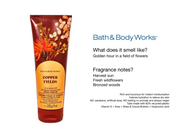 Bath & Body Works Mahogany Teakwood Ultimate Hydration Body Cream