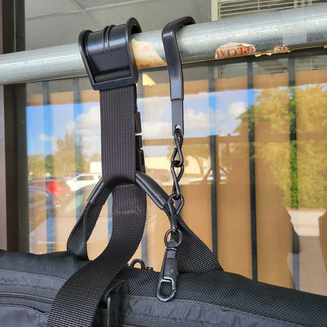 Genuine TUMI Ballistic Nylon Black Bi-Fold Luggage Garment Bag w/Shoulder Strap 13