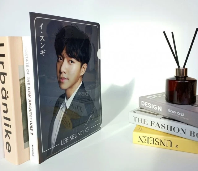 Lee Seung Gi Photo Clear File Folder 1 pc Actor Goods Plastic SeungGi SeungKi Ki