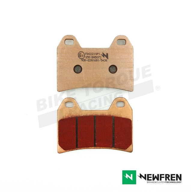 Plaquettes Frein Avant Frittées Honda X-Adv 750 2017 - Qualité OEM - Remplacement Direct