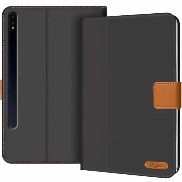 Schutzhülle Für Samsung Galaxy Tab S7 FE 5G Klapp Hülle Case Tasche Schutz Cover