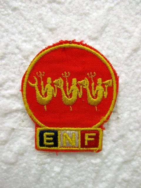 Écusson Rare École Française De Natation – Têtard Et Triton