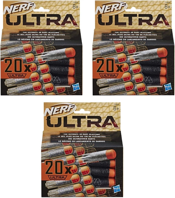 60 x NERF ULTRA Darts  (3 packs of 20)  **only £5.98 per pack** BNIB