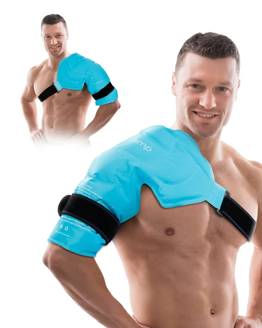 Shoulder Ice Pack Rotator Cuff Cold Therapy, Reusable Shoulder Wrap