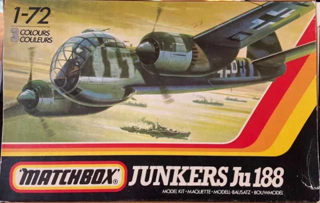 Matchbox 1/72 JUNKERS Ju 188 (lesen )