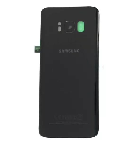 Vetro Posteriore Samsung Galaxy S8 Plus G955F Nero Scocca Back Cover Originale