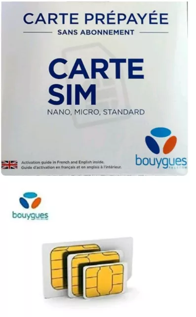 Lot de 20 cartes SIM Orange MOBICARTE - Carte-sim
