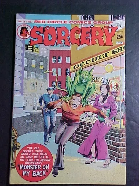 Red Circle Sorcery #11! Fn 1975 Red Circle Comics