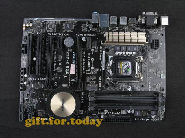 ASUS Z97-K R2.0 LGA 1150 Intel Z97 DVI HDMI USB3.0 4K Mainboard With I/O DDR3