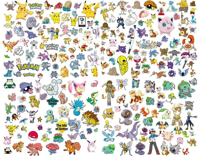 +400 POKEMON SVG Bundle, SVG for Cricut, Cricut Explore Air 2, Svg cut ...