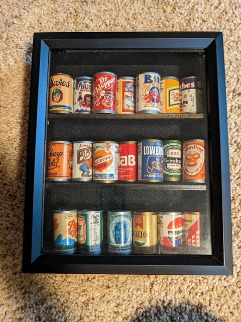 Vintage Chug-A-Can Candy Wacky Cans Containers Set
