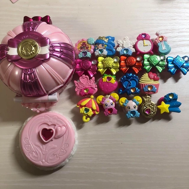 SMILE PRECURE PRETTY Cure Colorful Glitter force Girls Pact Compact