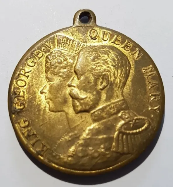 1911 The Coronation of King George V and Queen Mary Commemorative Medal