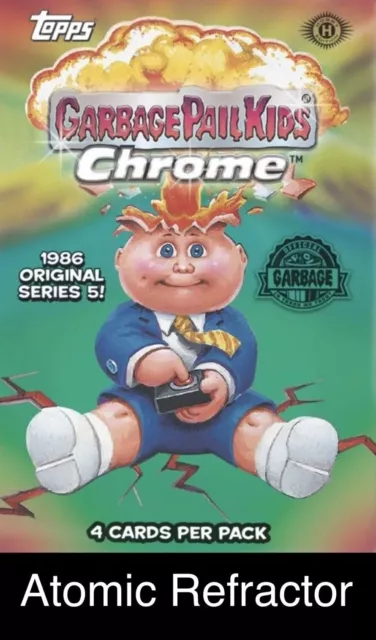 Atomic 2022  Garbage Pail Kids Chrome Series 5 Complete Your Set GPK 5TH U Pick