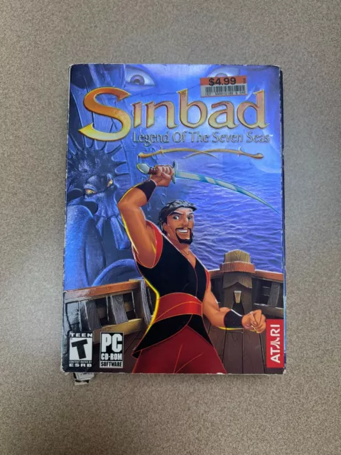 Sinbad Legend of the Seven Seas PC CD-Rom Game
