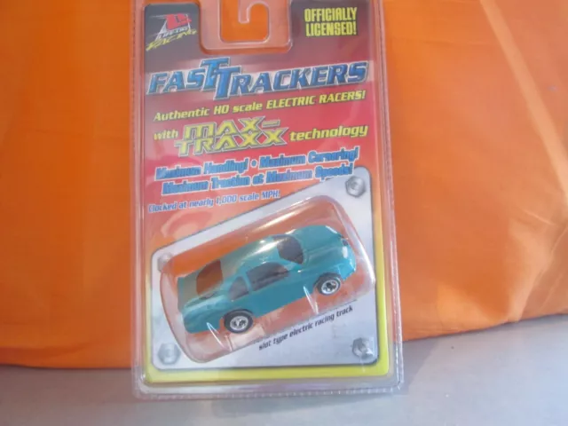 Vintage Life-Like Fast Trackers Pontiac Grand Prix HO Slot Car New in Package