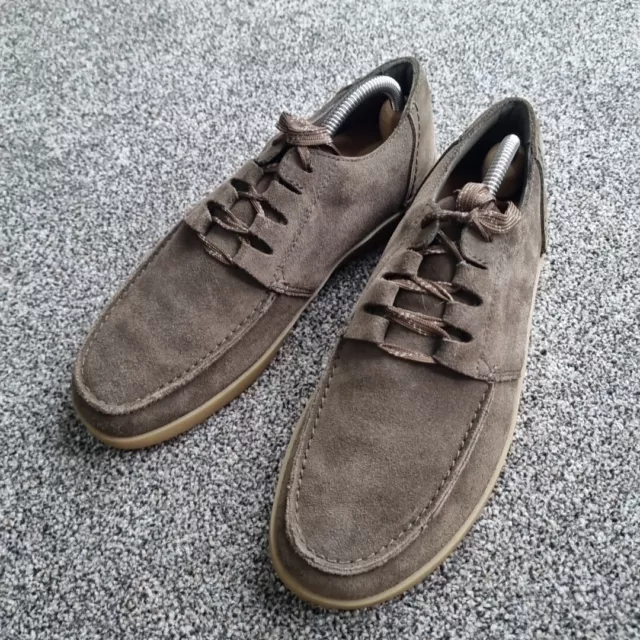 Clarks oakland lace dark brown hotsell