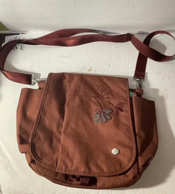 Haiku To Go Convertible Purse Brown Morel Bag Eco Backpack Crossbody Messenger
